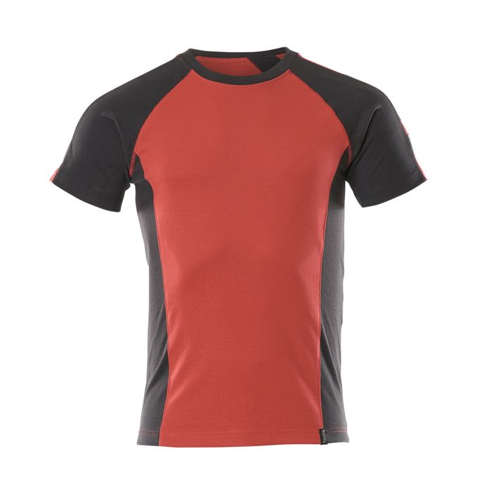 T-Shirt UNIQUE rot/schwarz