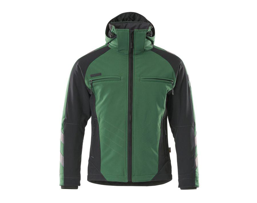 Winterjacke UNIQUE grün/schwarz