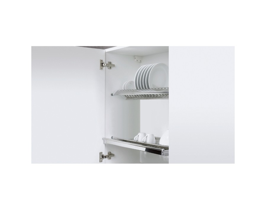 Geschirrabtropfsystem Edelstahl verchromt