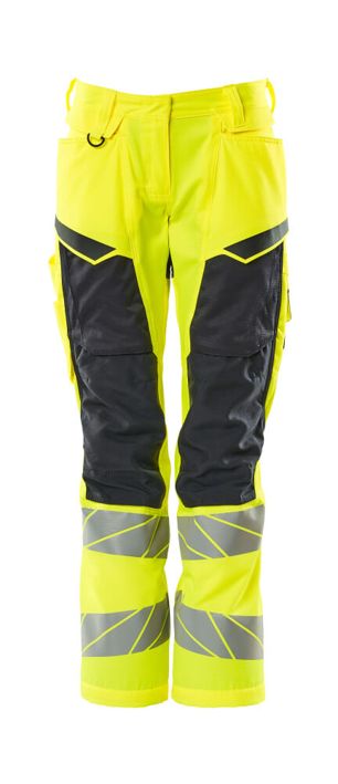Hose mit Knietaschen ACCELERATE SAFE hi-vis gelb/schwarzblau