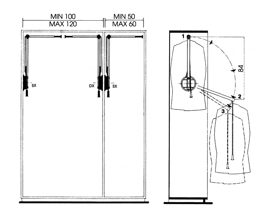 Kleiderlift Lift