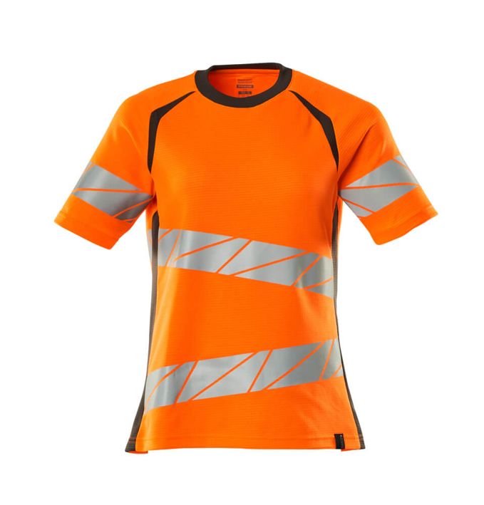 T-Shirt ACCELERATE SAFE hi-vis orange/dunkelanthrazit