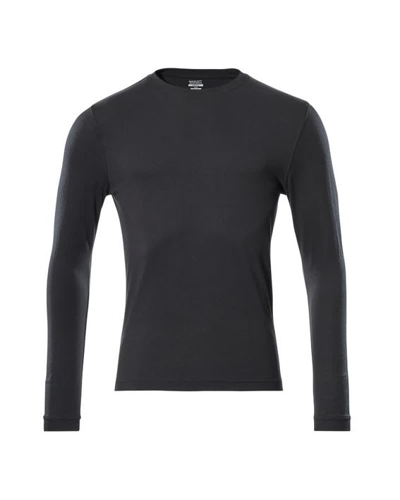 T-Shirt, Langarm CROSSOVER schwarz