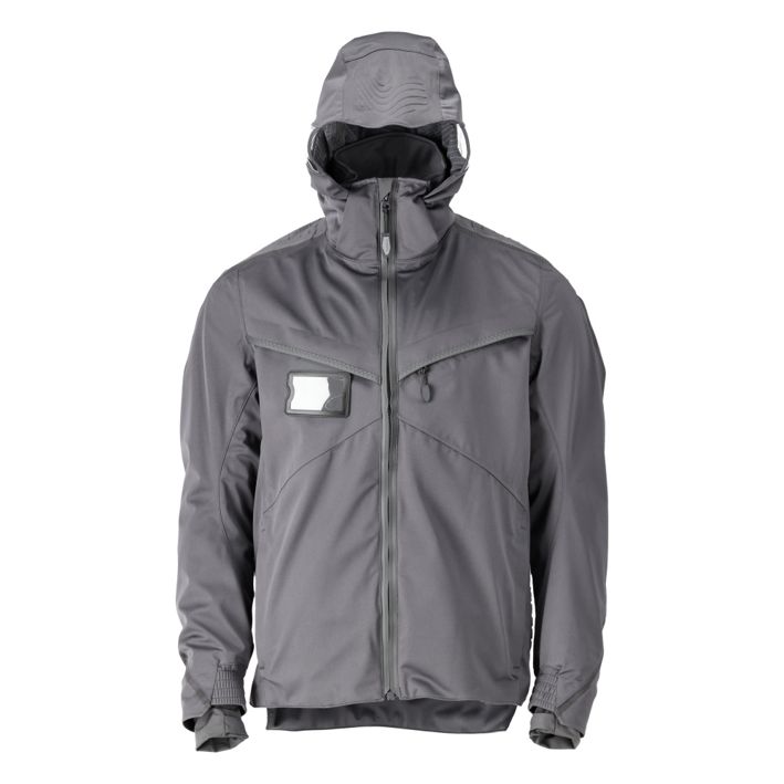 Hard Shell Jacke CUSTOMIZED Anthrazitgrau