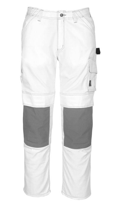 Hose mit Knietaschen HARDWEAR weiss