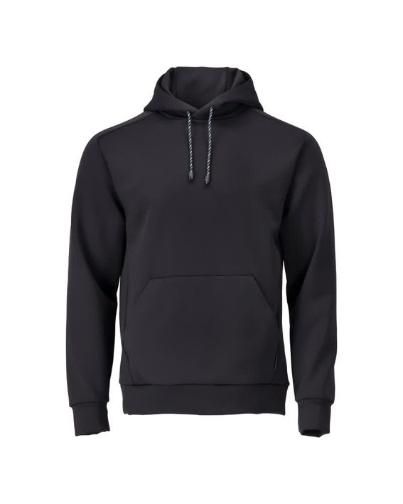 Fleece Kapuzensweatshirt CUSTOMIZED schwarzblau