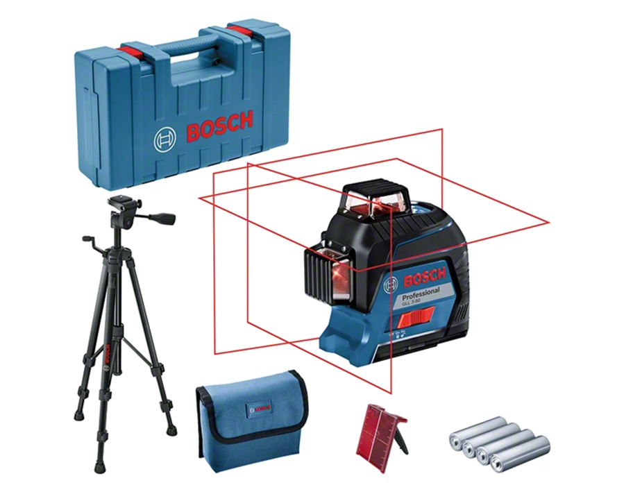 Linienlaser GLL 3-80  Professional + Stativ BT 150 