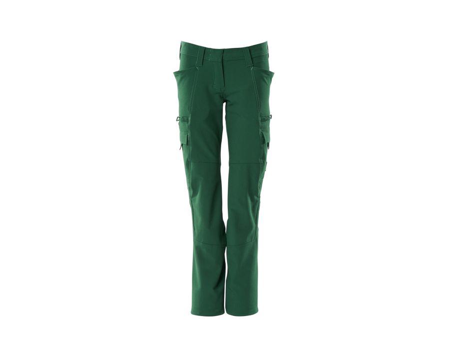 Hose mit Schenkeltaschen ACCELERATE grün
