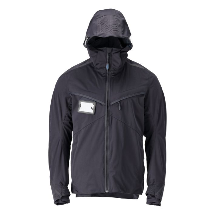 Hard Shell Jacke CUSTOMIZED schwarzblau