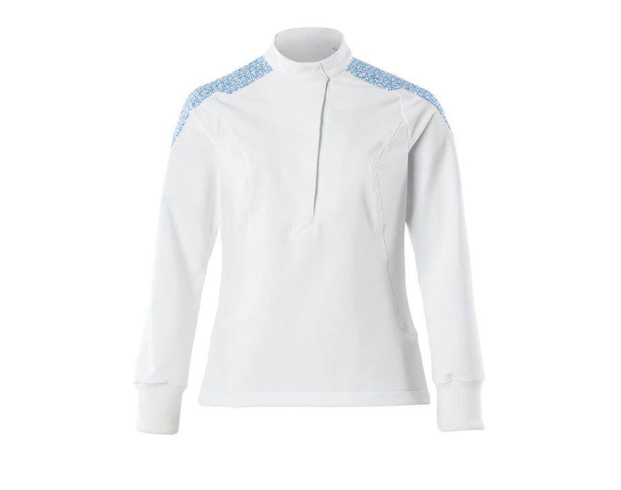Schlupfkasack FOOD & CARE weiss/azurblau