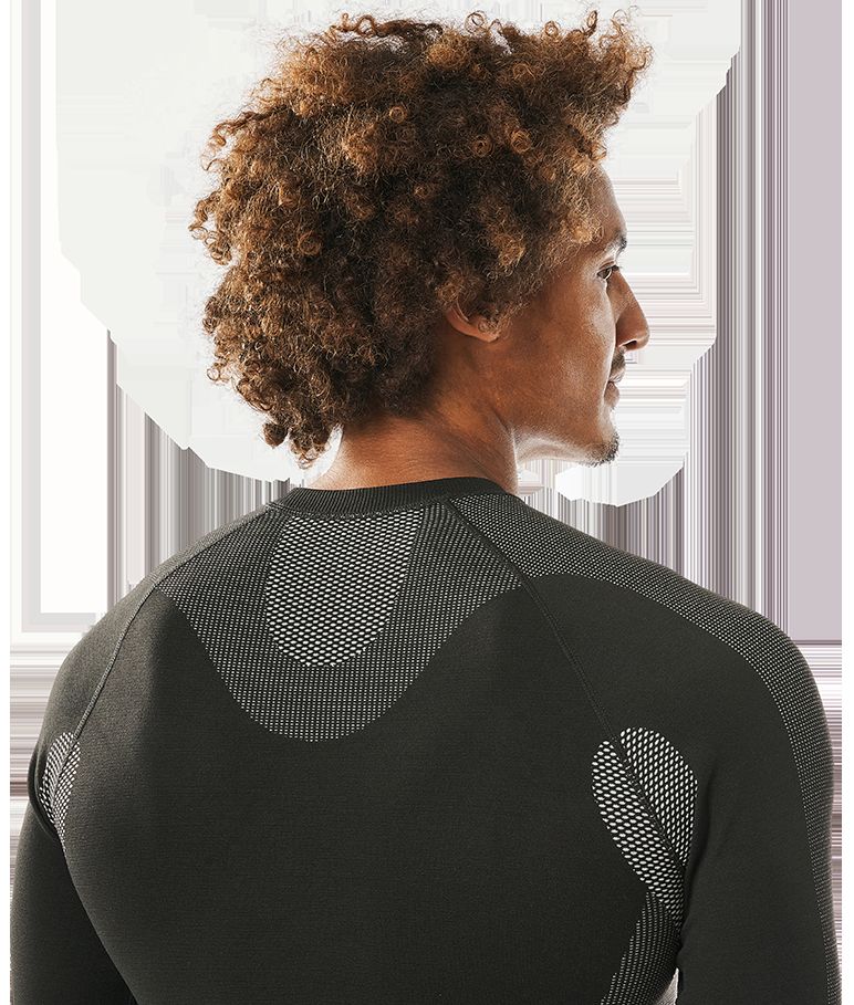 Funktionsunterhemd CROSSOVER schwarz