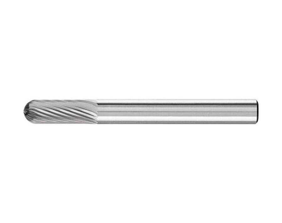 Hartmetallfrässtift (Rotorfräser) DIN 8033 – Schaft-Ø 6 mm, Walzenrundform WRC, Zahnung 5