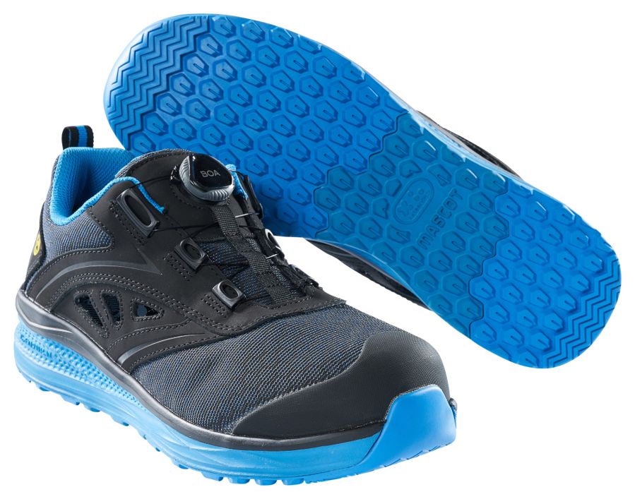 Sicherheitssandale FOOTWEAR CARBON schwarz/kornblau