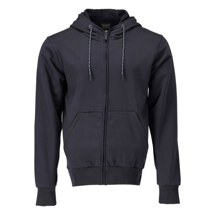 Kapuzensweatshirt mit Reißverschluss CUSTOMIZED schwarzblau