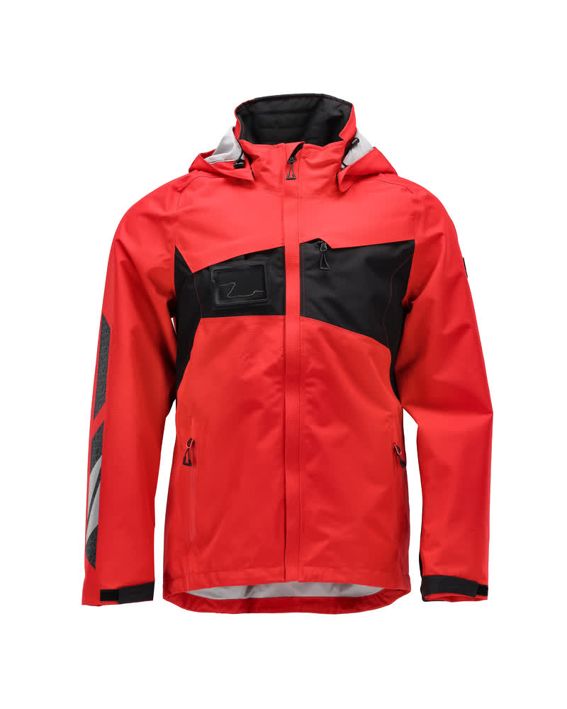 Hard Shell Jacke ACCELERATE verkehrsrot/schwarz
