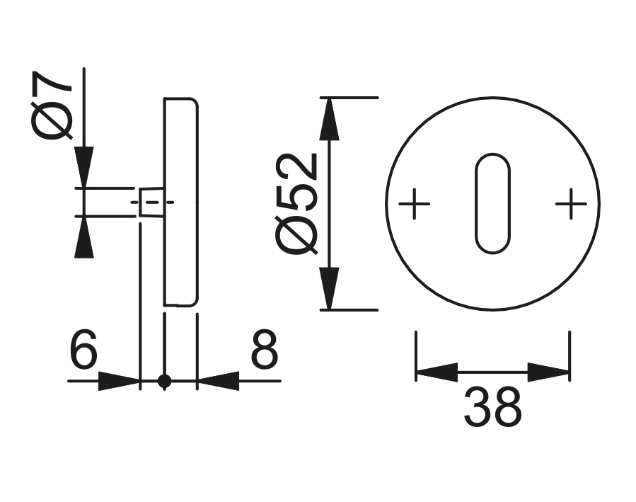 Rosetten-Garnitur Serie Paris E138Z/42KV/42KVS 