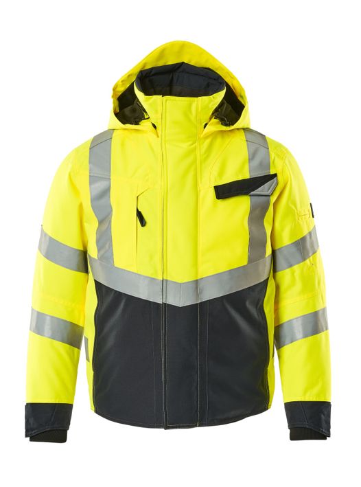 Winterjacke SAFE SUPREME hi-vis gelb/schwarzblau