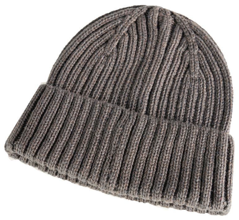 Strickmütze CUSTOMIZED Anthrazitgrau