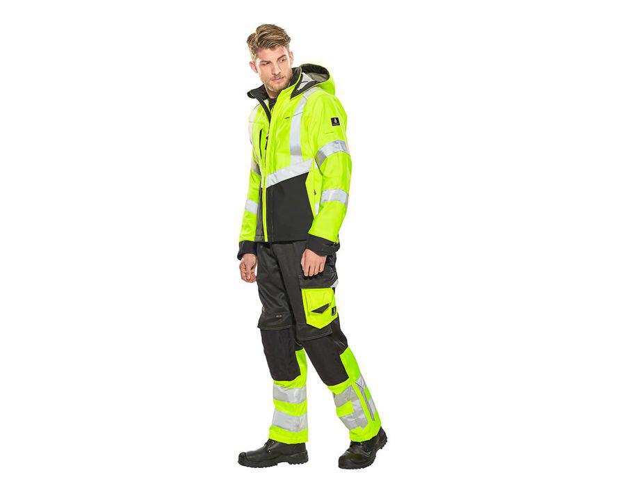 Soft Shell Jacke SAFE SUPREME hi-vis gelb/schwarz