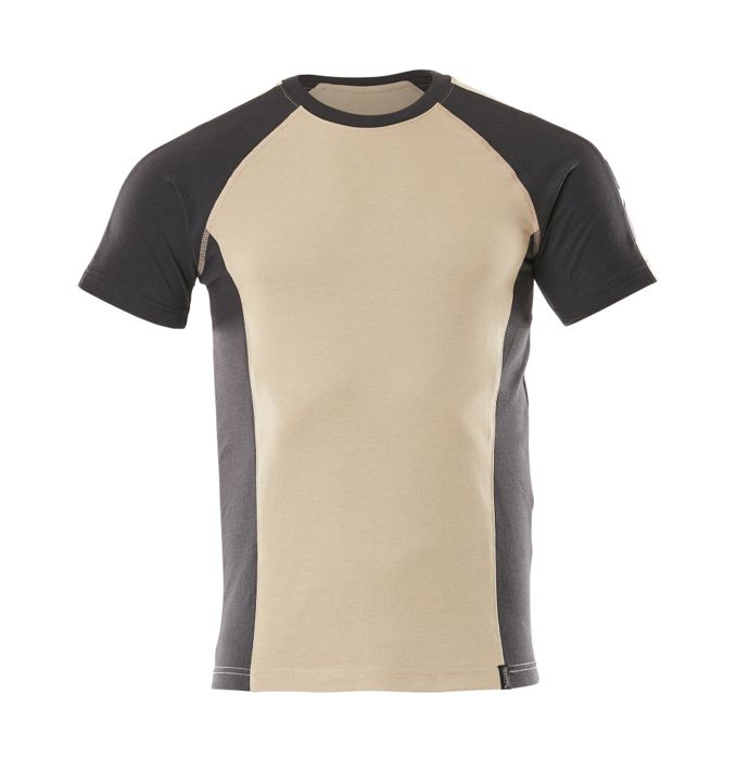 T-Shirt UNIQUE hellkhaki/schwarz