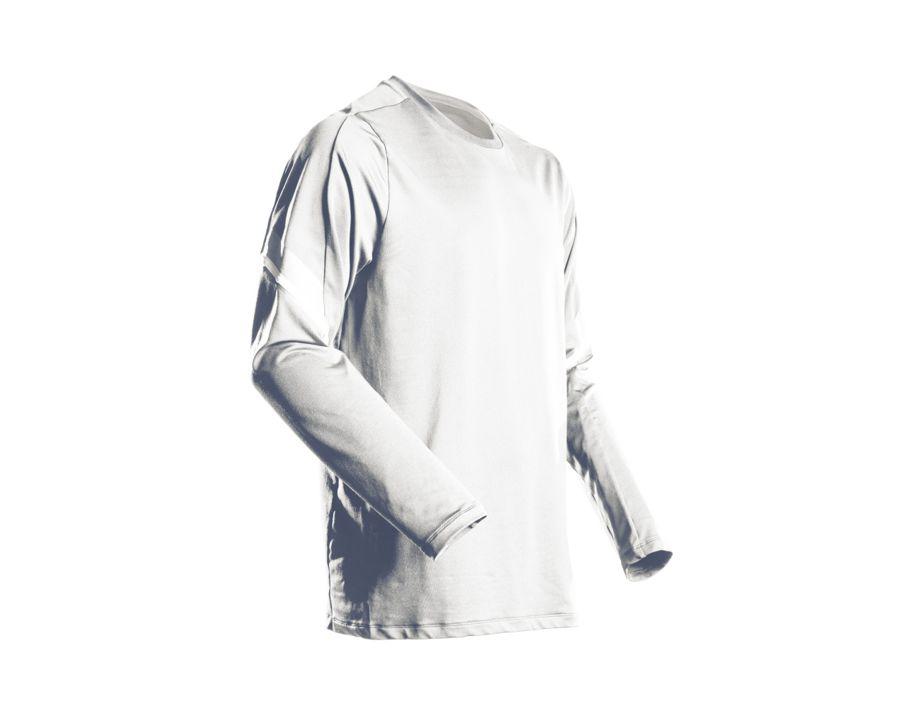 T-Shirt, Langarm CUSTOMIZED weiss