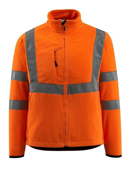Fleecejacke SAFE LIGHT hi-vis orange