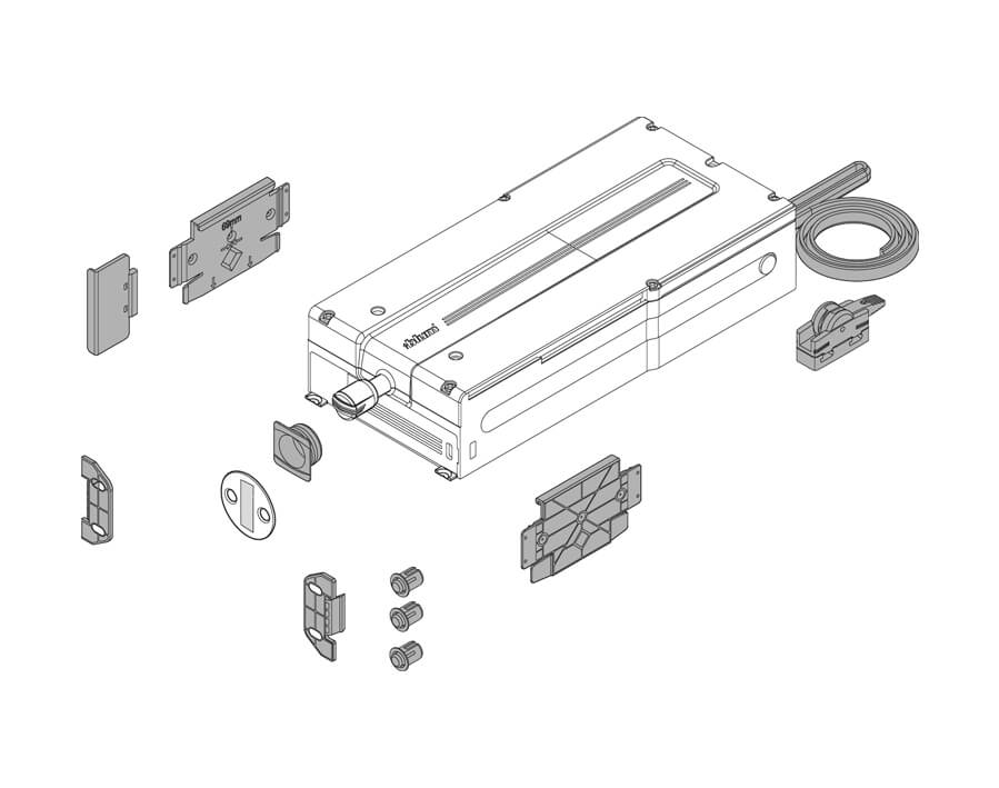 SERVO-DRIVE flex-Set Antriebseinheit für Kühl, Gefrier- und Geschirrspülgeräte
