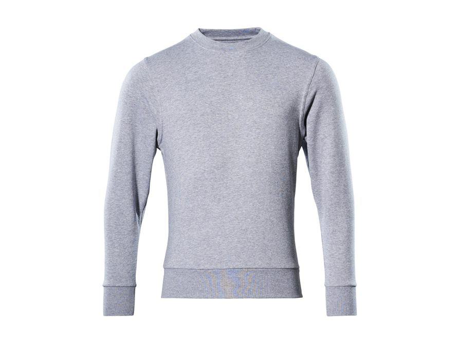 Sweatshirt CROSSOVER grau-meliert