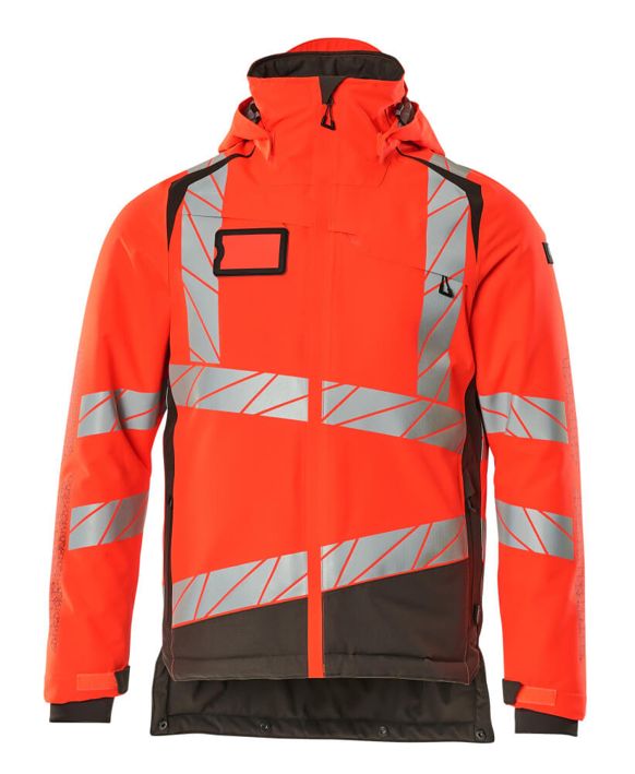 Winterjacke ACCELERATE SAFE hi-vis rot/dunkelanthrazit