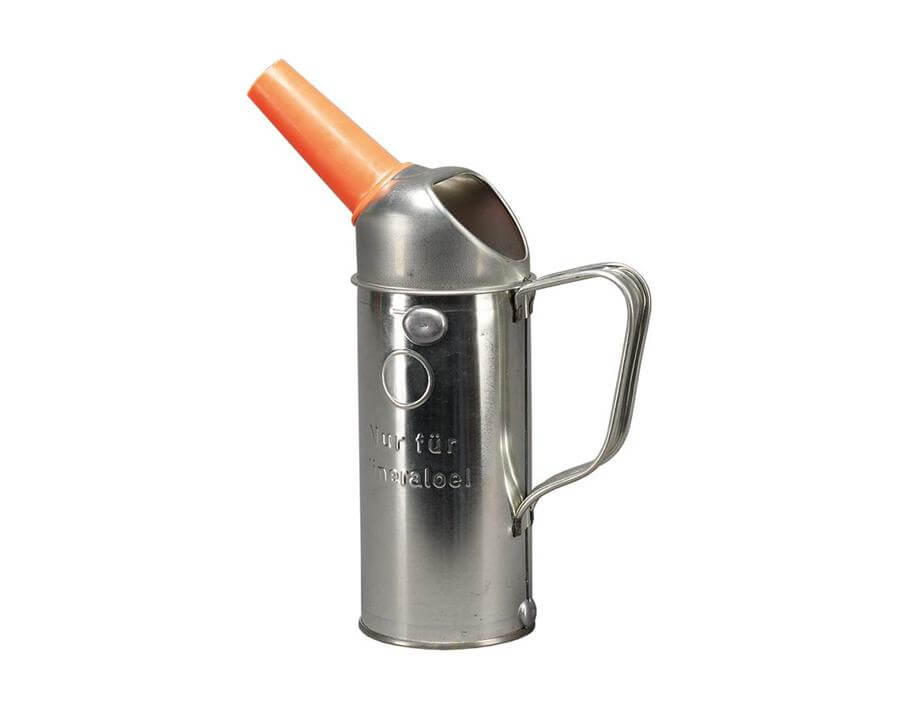 Messbecher, Auslaufrohr starr