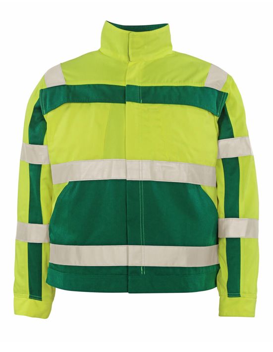 Jacke SAFE COMPETE hi-vis gelb/grün