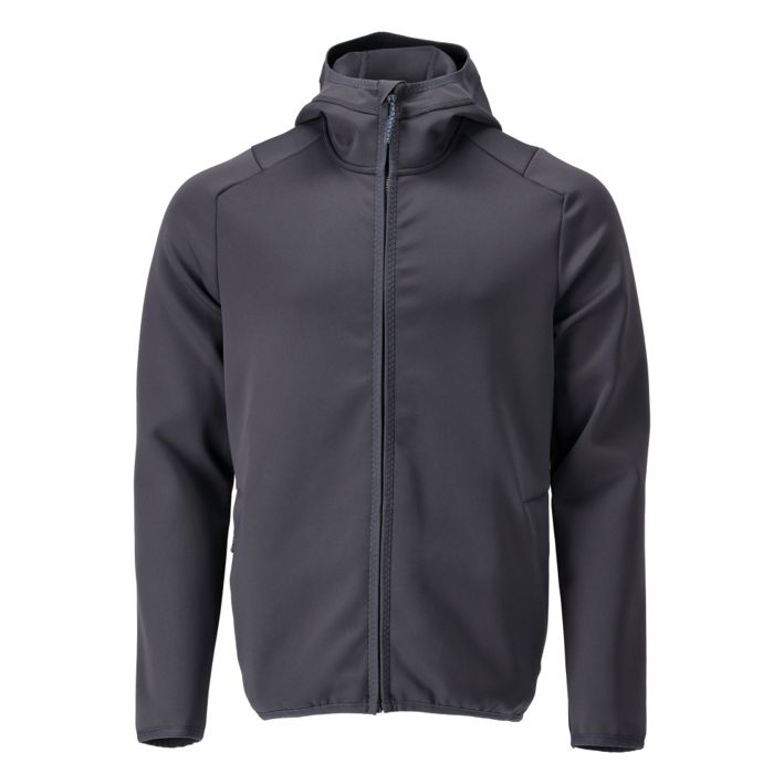 Fleecepullover mit Kapuze CUSTOMIZED schwarzblau