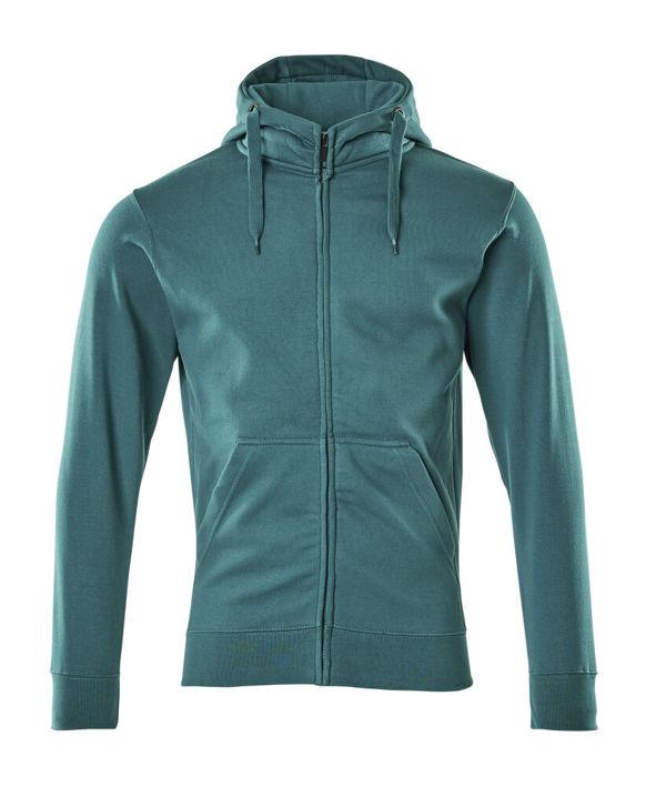 Kapuzensweatshirt mit Reißverschluss CROSSOVER petroleum