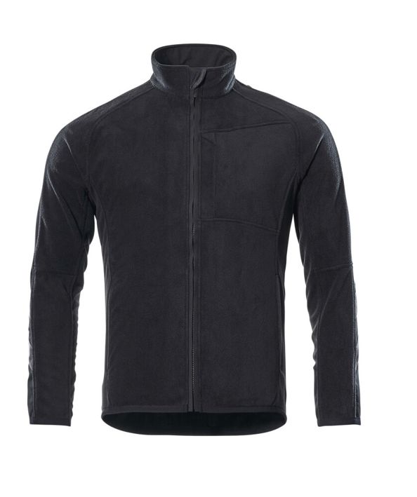 Fleecejacke UNIQUE schwarz