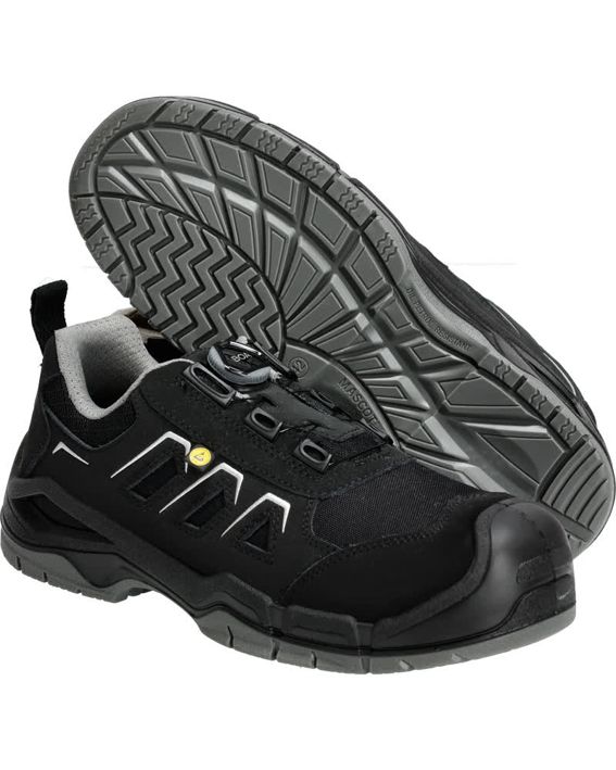 Sicherheitshalbschuh FOOTWEAR FIT schwarz
