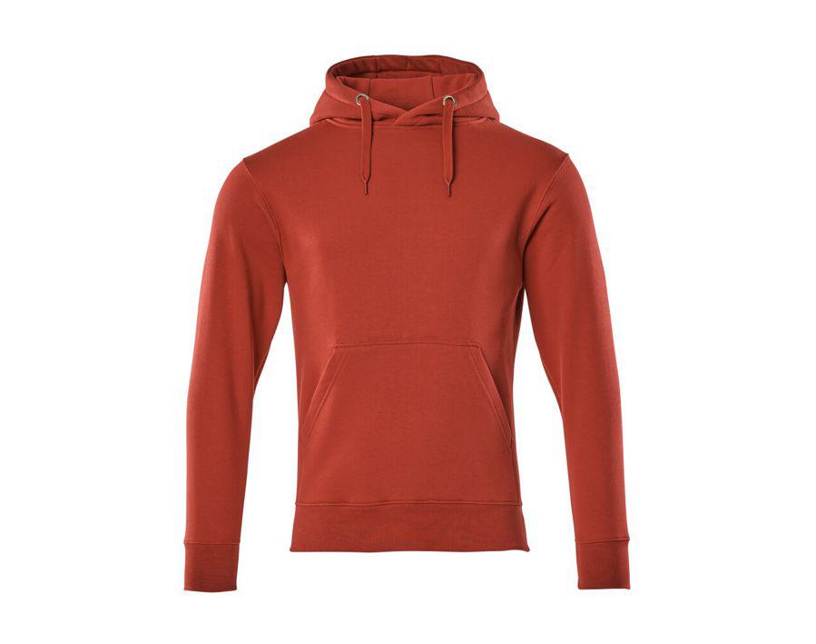Kapuzensweatshirt CROSSOVER rot