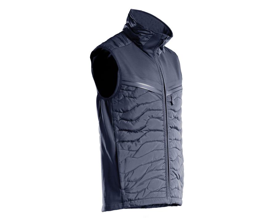 Thermoweste CUSTOMIZED schwarzblau