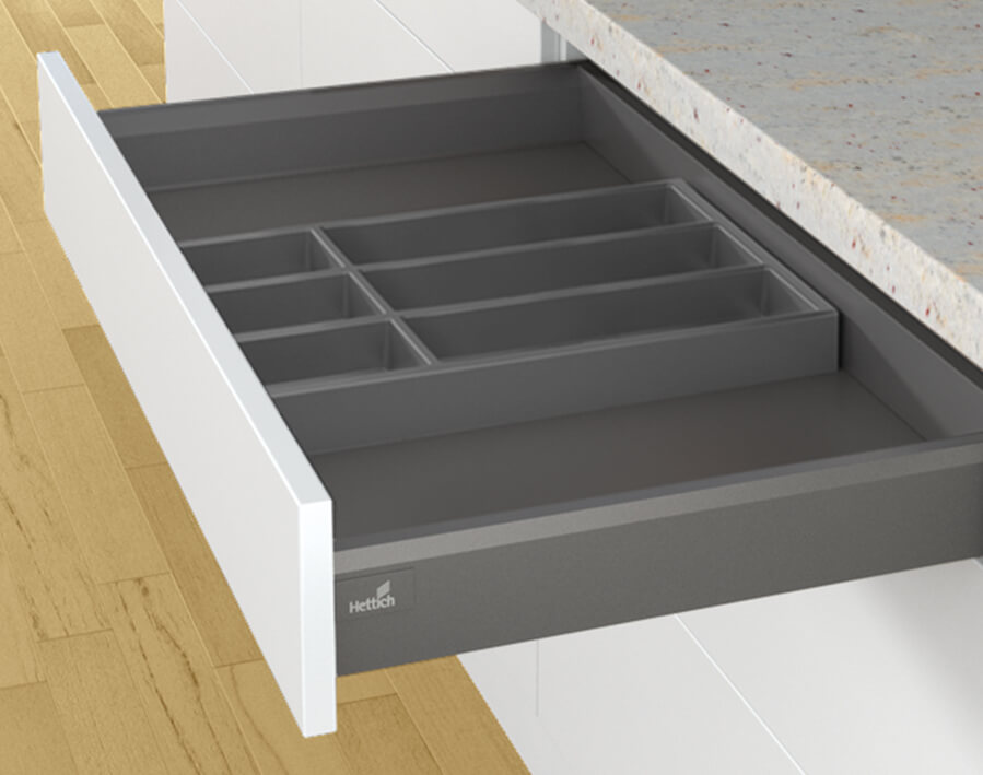Besteckeinsatz OrgaTray 470 für Schubkästen/Innenschubkästen AvanTech YOU / ArciTech  