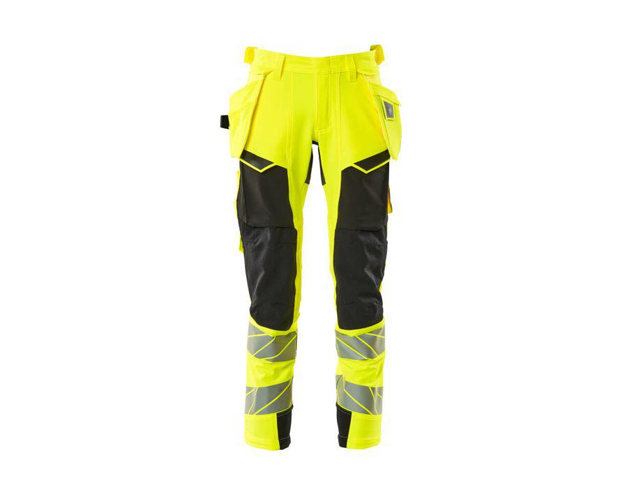 Hose mit Hängetaschen ACCELERATE SAFE hi-vis gelb/schwarz