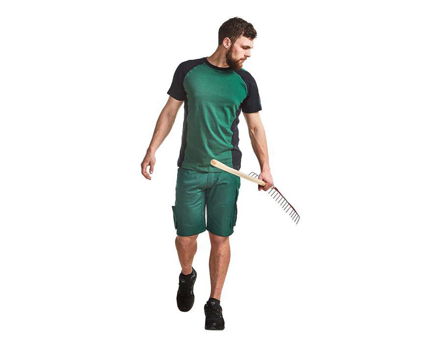 T-Shirt UNIQUE dunkelanthrazit/schwarz