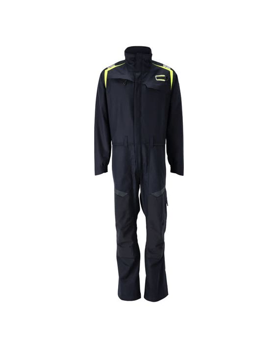 Overall mit Knietaschen ACCELERATE MULTISAFE schwarzblau/hi-vis gelb