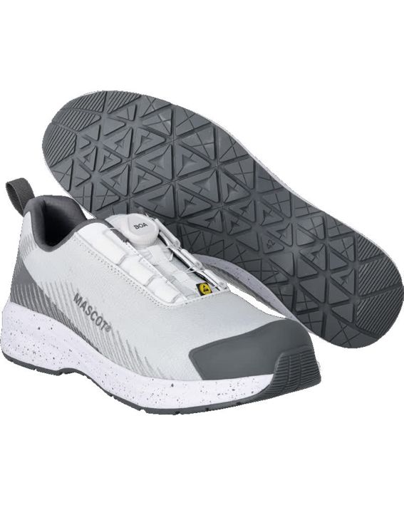 Sicherheitshalbschuh FOOTWEAR CUSTOMIZED weiss/Anthrazitgrau