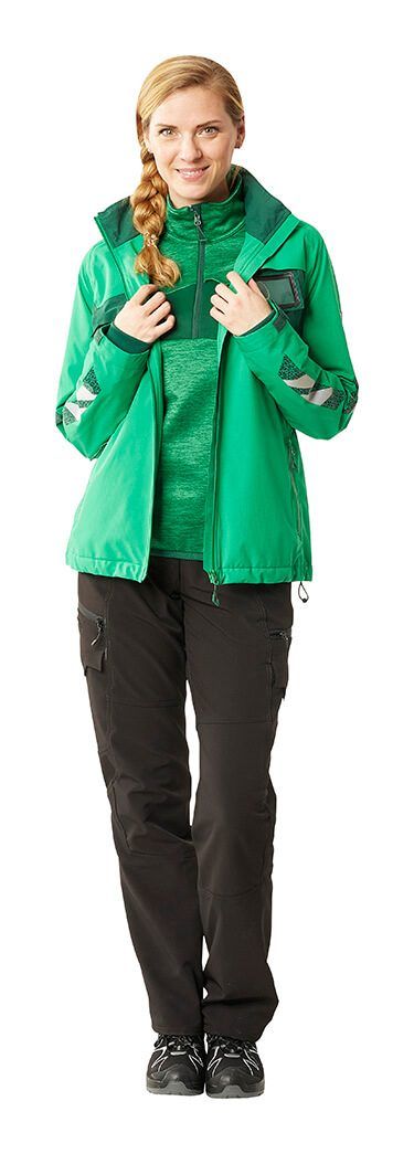 Hard Shell Jacke ACCELERATE schwarzblau