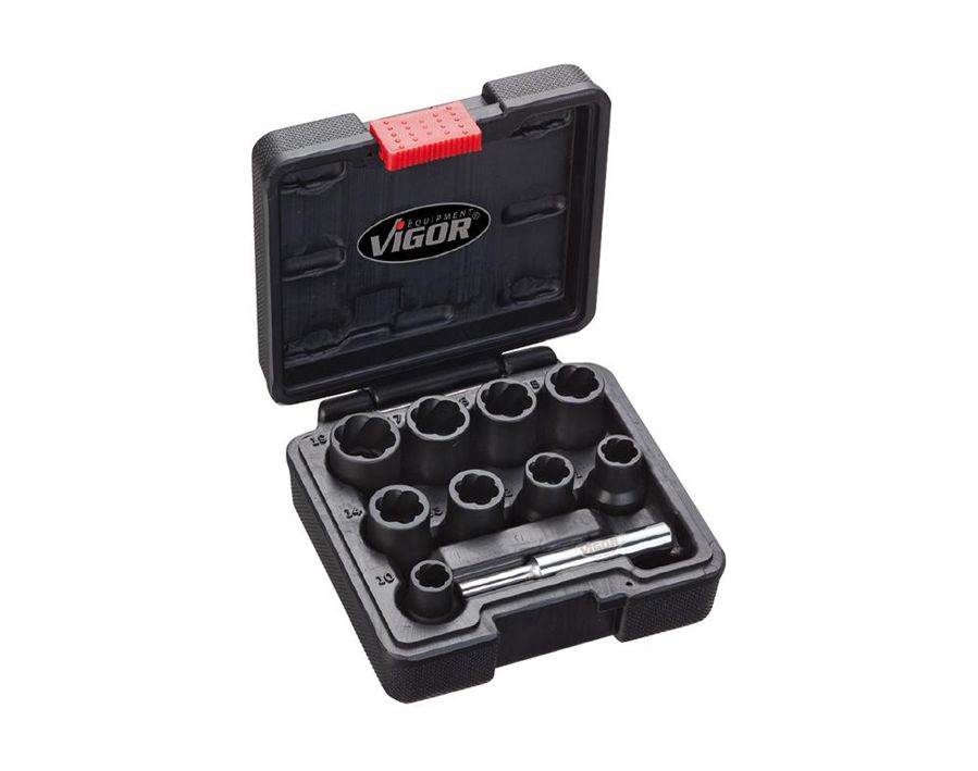 Spiralnutenausdreher-Einsatz-Satz