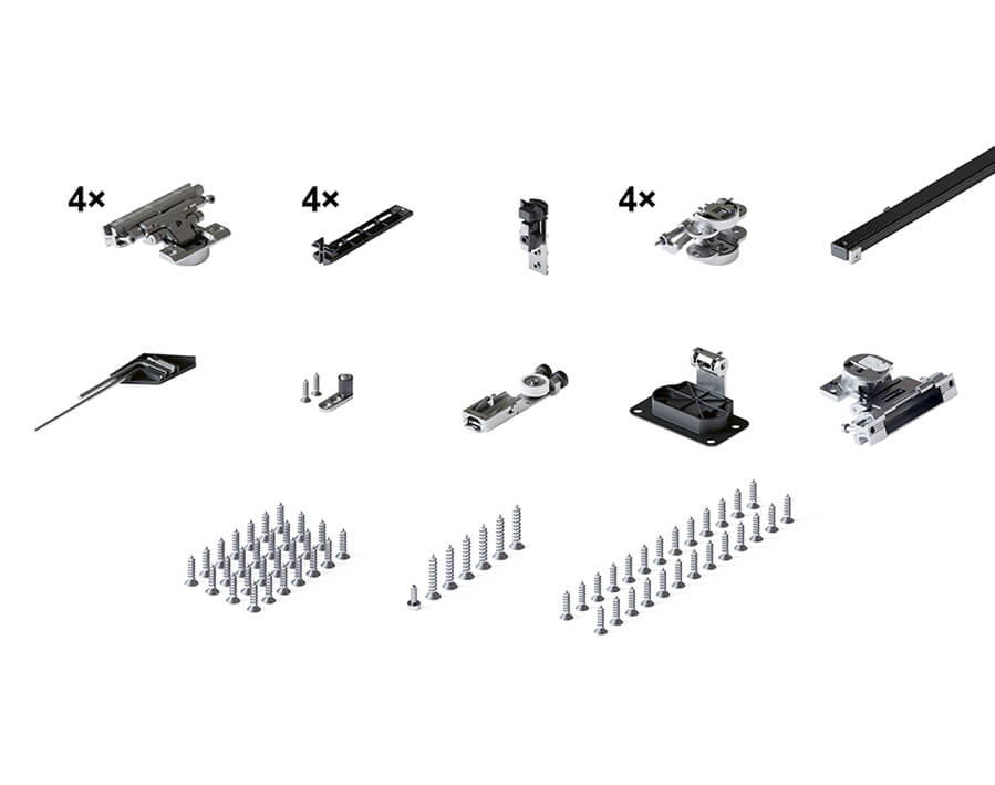 Grundgarnitur Hawa Folding Concepta III 25 Pull 