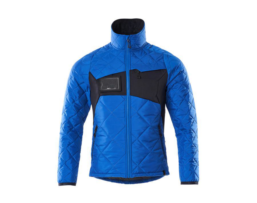 Thermojacke ACCELERATE azurblau/schwarzblau