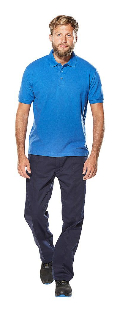 Polo-Shirt CROSSOVER sonnengelb