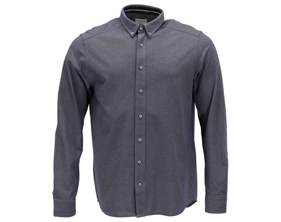 Hemd FRONTLINE blau-meliert