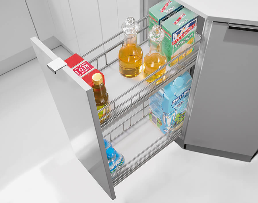 Frontauszug 90° Cargo IQ plus 200, 2-etagig für Unterschränke  