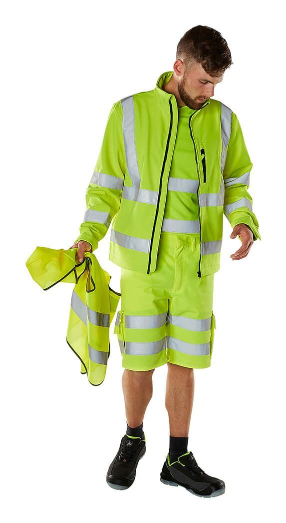 Shorts SAFE CLASSIC hi-vis gelb